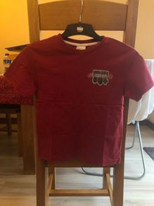 short sleeve T-shirt for boys, height 128 cm