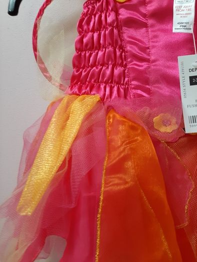 New fairy costume with wings and tag attached