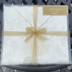 Champagne gold table runner