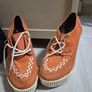 TUK creeper wedge coral colour UK 6 Image 3