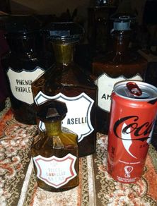 Rare large Antique apothecary bottles