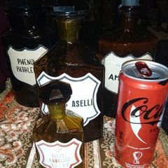 Rare large Antique apothecary bottles