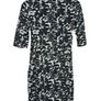 Nicole Farhi abstract floral Silk Dress Image 2