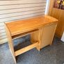 Solid Wooden Office Desk / Study Desk with Drawers & Keyboard Tray Image 4
