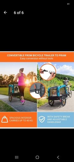 dog trailer