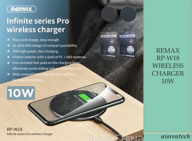 Remax Infinite Pro Fast Wireless Charger 10w(out Of Stock)