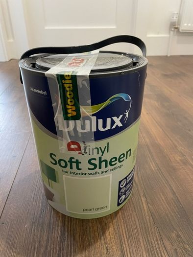 Dulux pearl green 5l unopened