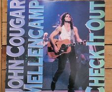 John Cougar Mellencamp Check It Out 7 inch Vinyl Single 1987 Mercury JCM 10