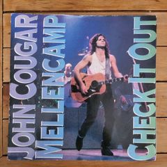 John Cougar Mellencamp Check It Out 7 inch Vinyl Single 1987 Mercury JCM 10