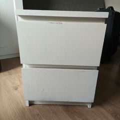 Free White 2-Drawer Bedside Cabinet (Free)