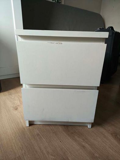 Free White 2-Drawer Bedside Cabinet (Free)