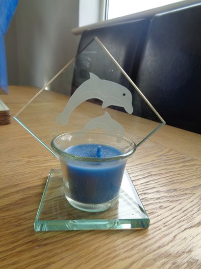Glass Candle Holder for Sale