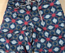 Patagonia Paddler Board Shorts Mens W28 Aztec Geometric Design