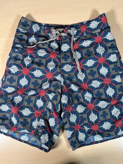 Patagonia Paddler Board Shorts Mens W28 Aztec Geometric Design