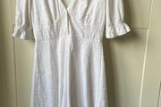 ASOS White mini dress