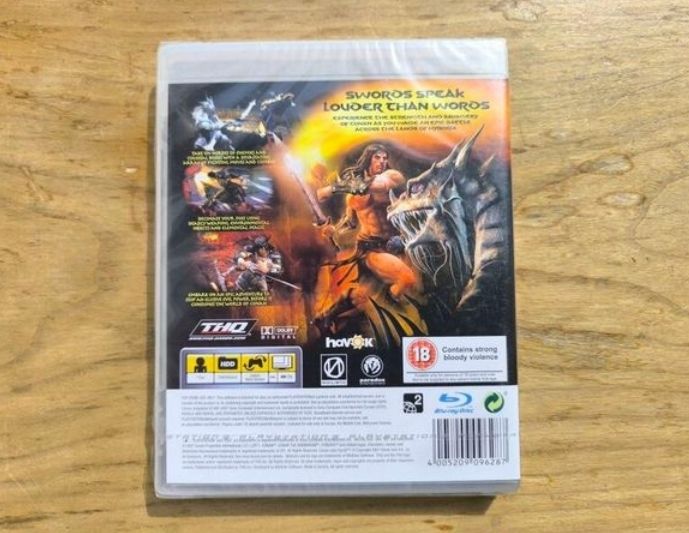 Sealed PS3 Conan