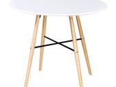 Dining Table MDF Round White