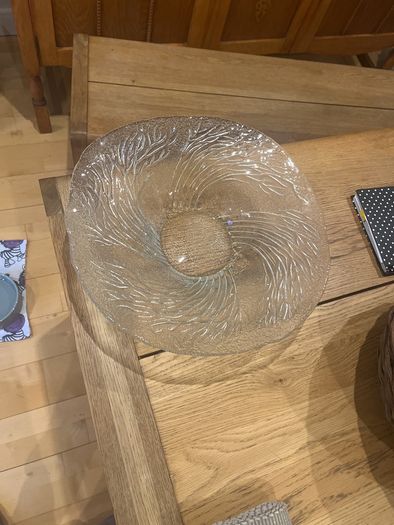 Glass Salad bowl