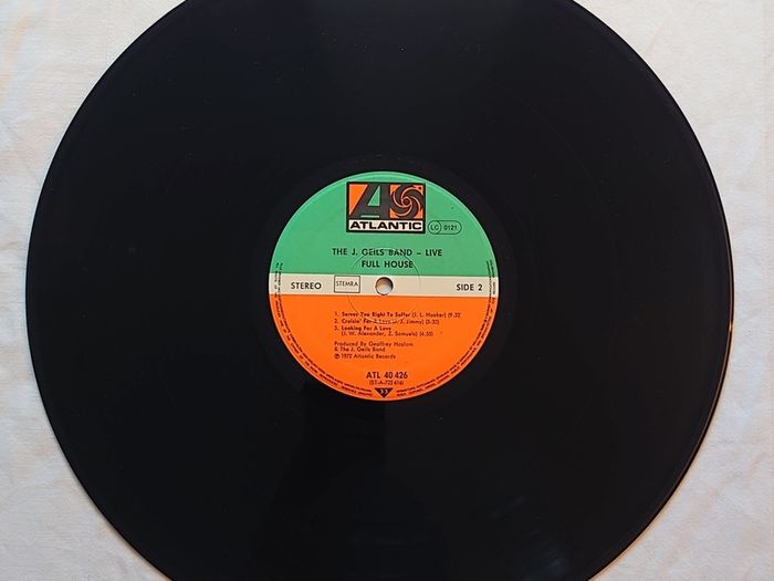 J. Geils Band - Full House "Live" - Vinyl