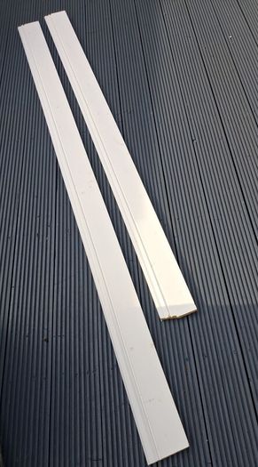 x2 Bundle - Prepainted Skirting Board - Length - 217cm x 12cm & 183cm x 12cm - RRP - 22.95 Each