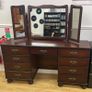 Vintage Mahogany Dresser with Mirror Image 4