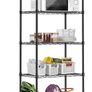 5 Tier Shelves for Storage Shelving Units and Storage Heavy Duty Metal Storage Shelf Wire Rack Shelving Adjustable Kitchen Shelf Garage Pantry Storage Racks and Shelving(23.2x13.4x59.1in) Image 4