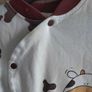 3/4 Cow type baby playsuit fits 12- 18 months Image 2