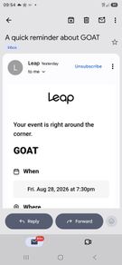 GOAT 2 tickets