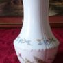 7.5 Inch Tall Royal Grafton England Canterbury Pattern Bone China Vase Image 2