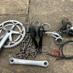 campagnolo 9 speed groupset (no break callipers)