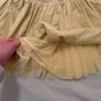 Gold shimmer tulle tutu skirt Image 2
