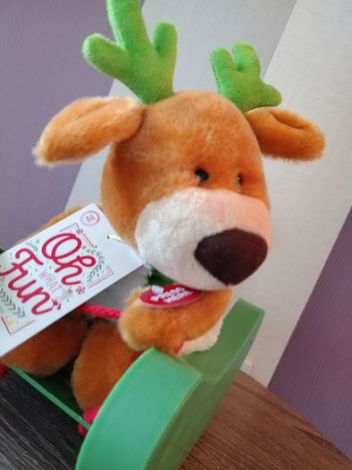 Light Up Musical Rocking Reindeer