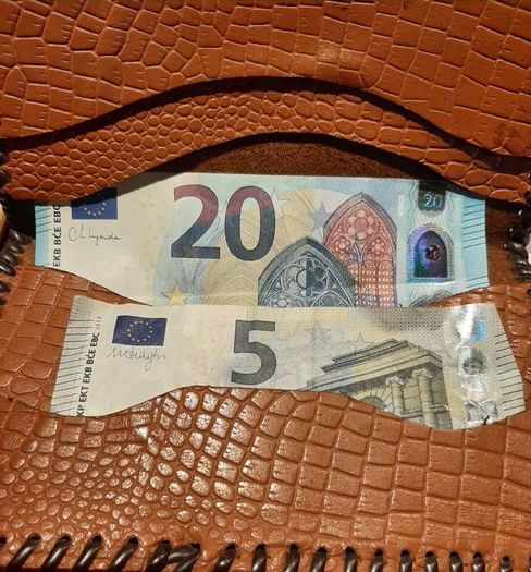 vintage genuine leather wallet