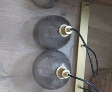 4 light bar pendant from the range.  No box.  Only used for a few months