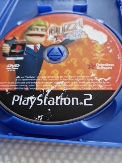 Buzz The Big Quiz PlayStation2 Ps2 Games Original