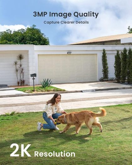 Solar Security Camera Outdoor Wireless with Color Night Vision, Battery CCTV Camera Systems, WiFi Outdoor Camera Home Security Camera, Sound Floodlight Alarm, Motion Detection