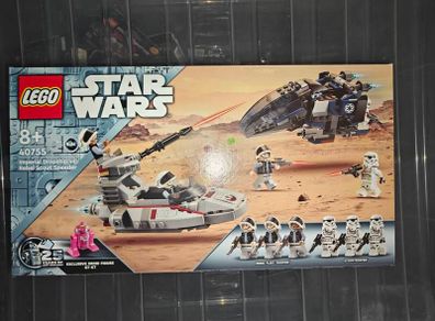 Lego Star Wars Imperial Dropship Vs Rebel Scout Speeder 40755
