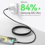 INIU USB C Cable, [2m] 100W Fast Charging USB C to USB C cable, Nylon Braided Phone Charger Type C Data Cord for iPhone 17 16 Pro Max, MacBook, iPad Air, Samsung S25 S24 Ultra, Google Pixel 9, Xiaomi Image 3