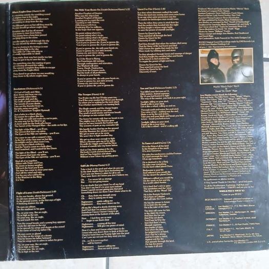 Iron Maiden/Piece Of Mind/1984/LP Vinyl/EMI/EMA 800