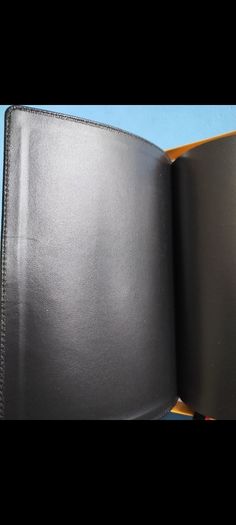 KJV Holy Bible Authorized Version aka King James Paragraph-style Thinline black genuine leather on3ne3ss