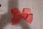 girls pink jojo bow