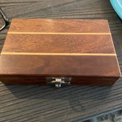 Miniature wooden Chess set