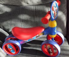 Spiderman balance bike