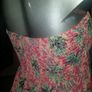 Brand new DeFacto strapless  asymmetric floral dress size S UK10 EU38 Postage included Image 3