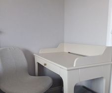 Desk and chair