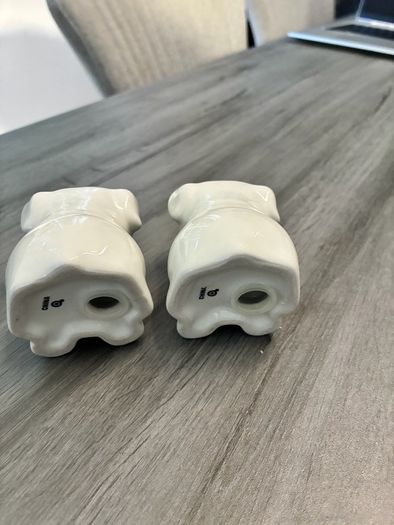 Bulldog Salt & Pepper Shakers