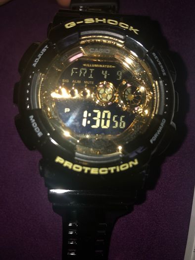 Casio G Shock protection illuminator watch