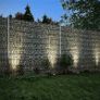 2D Gabion Fence Galvanised Steel 2.008x2.03 m 16 m (Total Length) Silver Image 3