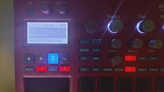 Korg electribe sampler 2 with decksaver