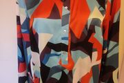 Gallery silky lovely colours long sleeve blouse size UK12 EU40 Postage included